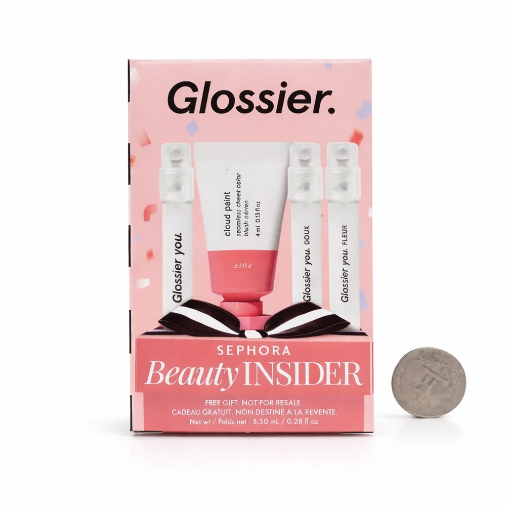 Sephora Beauty Insider Birthday Glossier Blush, You, You Doux, You Fleur NIB